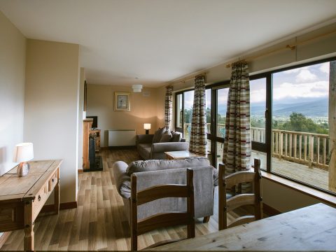 Scandanavian Lodge Living Room