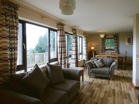 Scandanavian Lodge Living Room Views